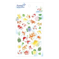Goldfish Epoxy Sticker