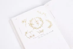Gold Four Seasons Rub-on Sticker