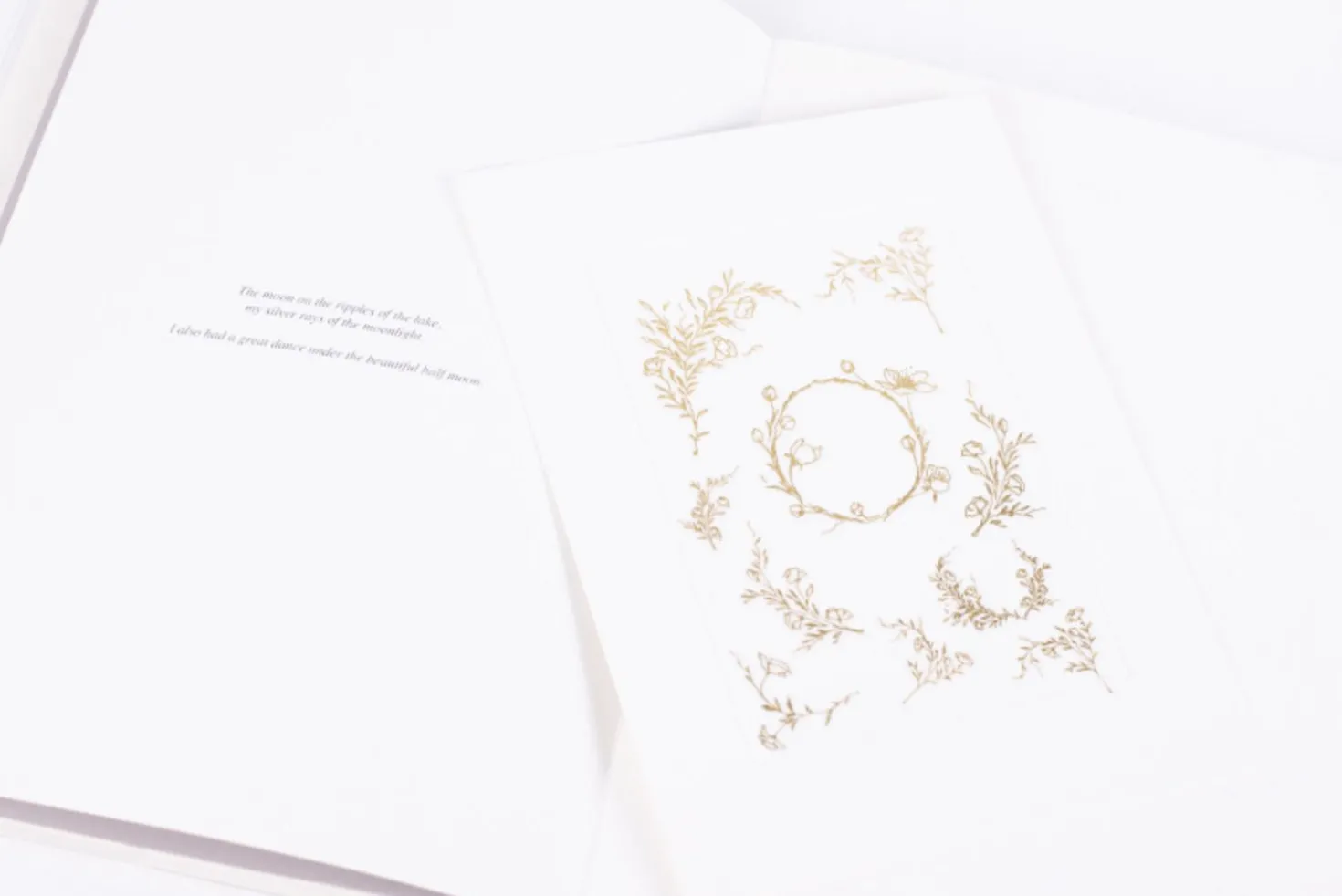 Gold Four Seasons Rub-on Sticker