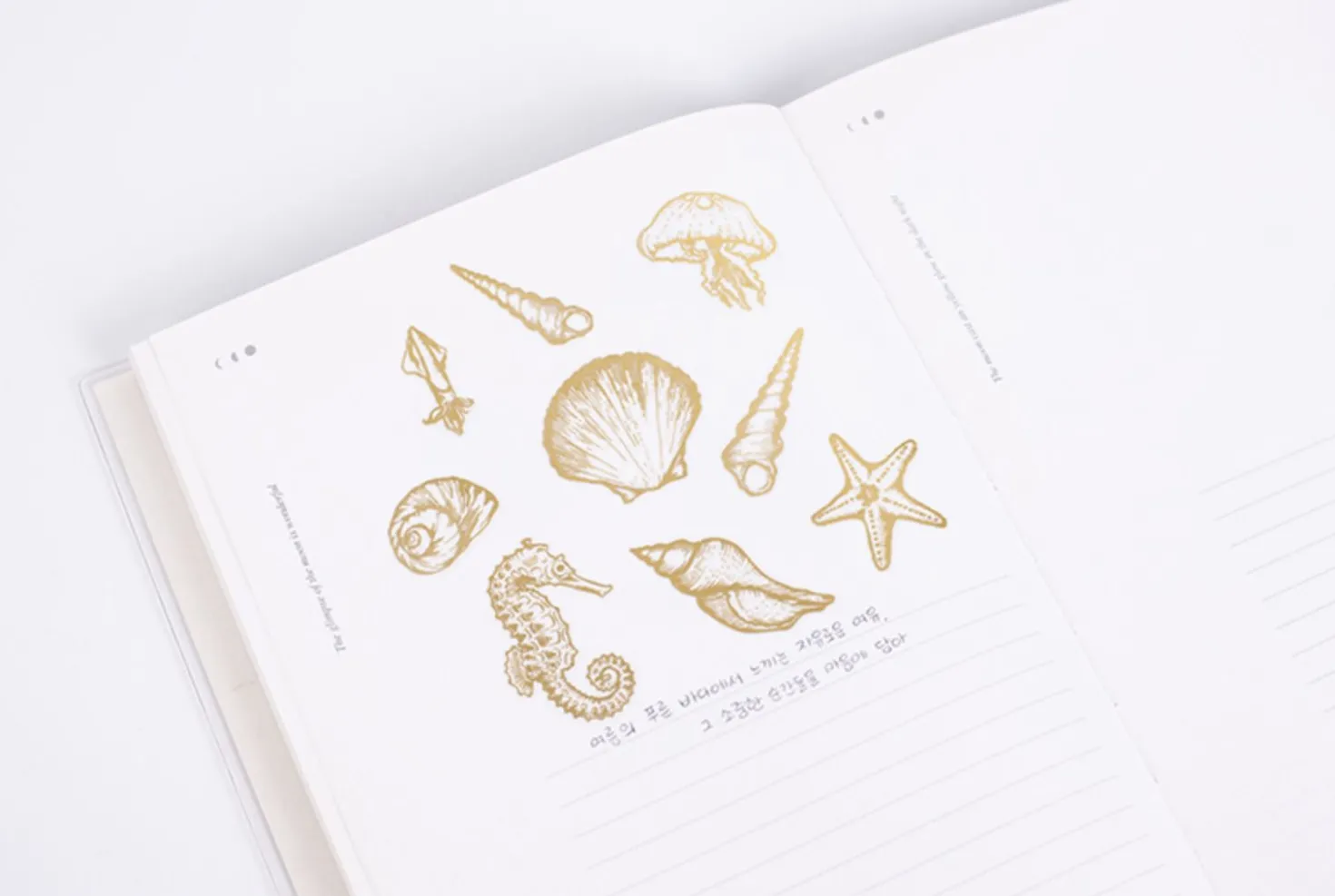 Gold Four Seasons Rub-on Sticker