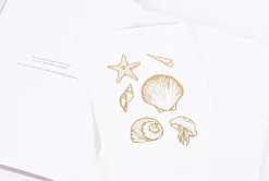 Gold Four Seasons Rub-on Sticker