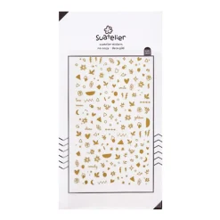 Gold Nail Deco Sticker