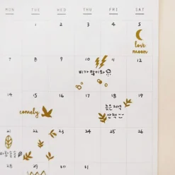 Gold Nail Deco Sticker