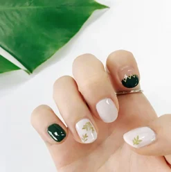 Gold Nail Deco Sticker