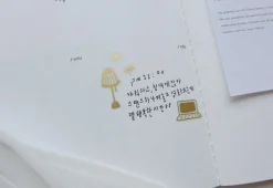 Gold Office Deco Sticker