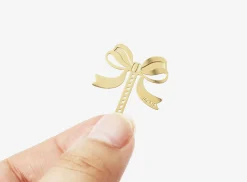 Gold Plated Tag Bookmark
