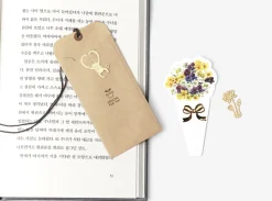 Gold Plated Tag Bookmark