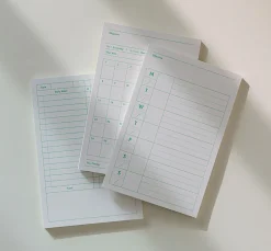 Good Habit Tracking Memo Pad