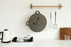 Gray Bear Silicone Pot Lid