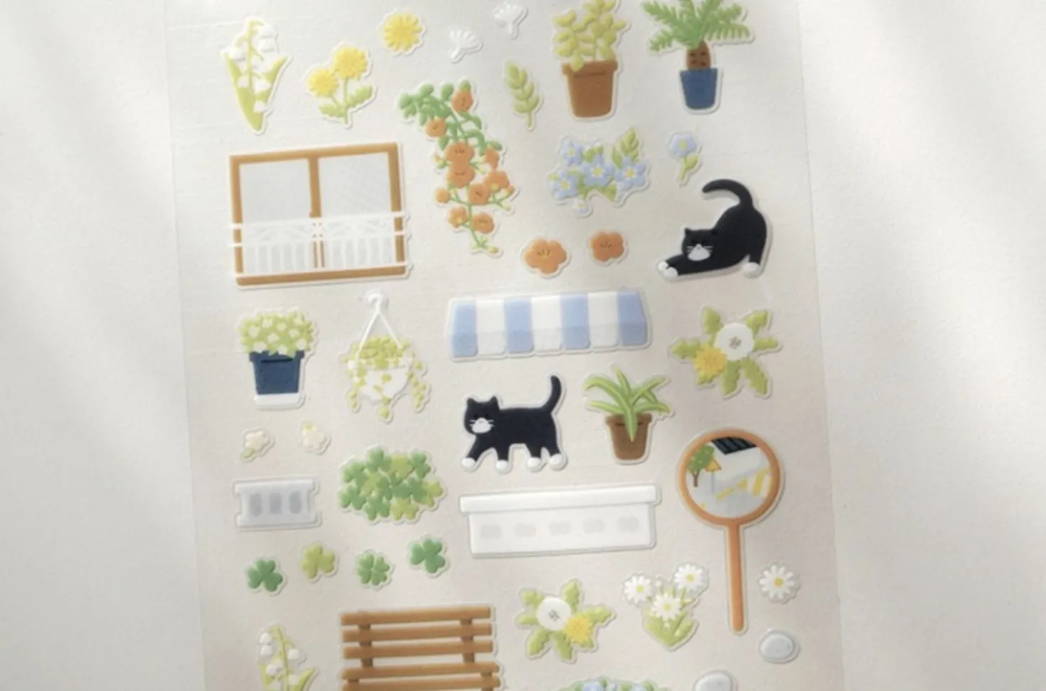 Green Alley Deco Sticker