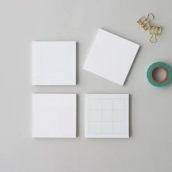 Grid Pattern Sticky Note Set