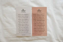 Handwriting #2 Alphabet Deco Sticker