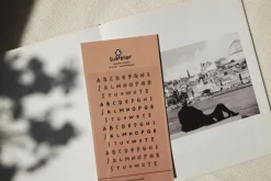 Handwriting #2 Alphabet Deco Sticker