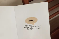 Handwriting #2 Alphabet Deco Sticker