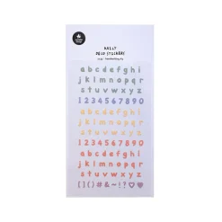 Handwriting #3 Alphabet Deco Sticker