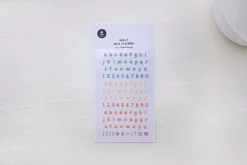 Handwriting #3 Alphabet Deco Sticker