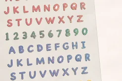 Handwriting #4 Alphabet Deco Sticker