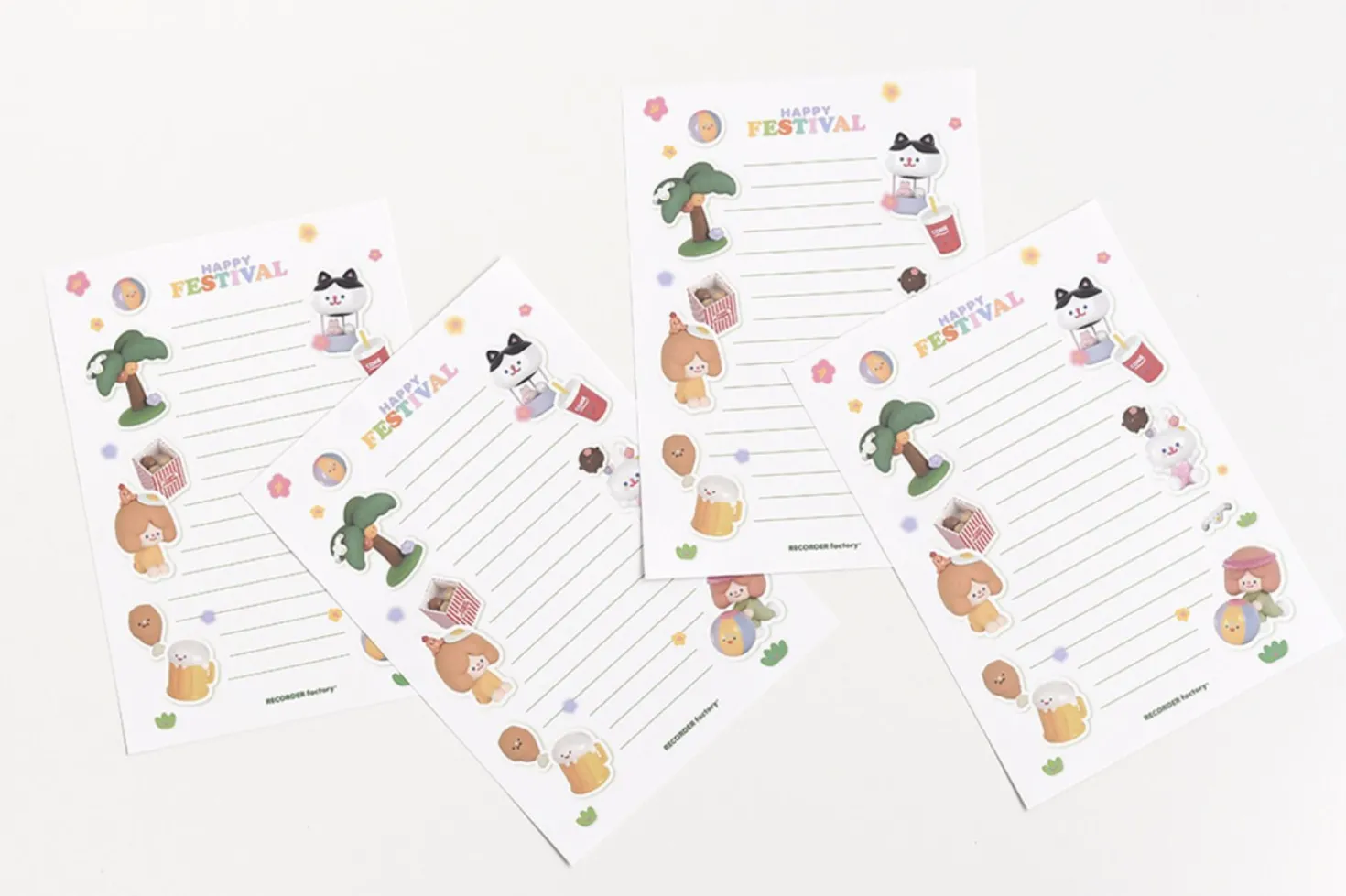 Happy Festival Letter Set