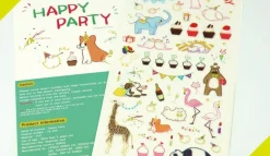 Happy Party Deco Sticker