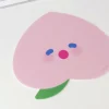 Happy Peach Mouse Pad