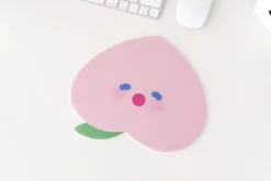 Happy Peach Mouse Pad