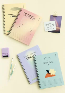 Hardcover B5 Index Lined Notebook