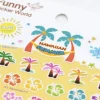 Hawaiian Summer Paper Sticker