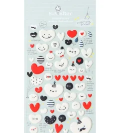 Heart Balloon Deco Sticker