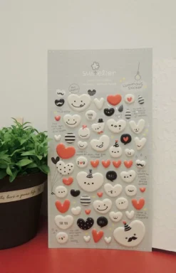 Heart Balloon Deco Sticker