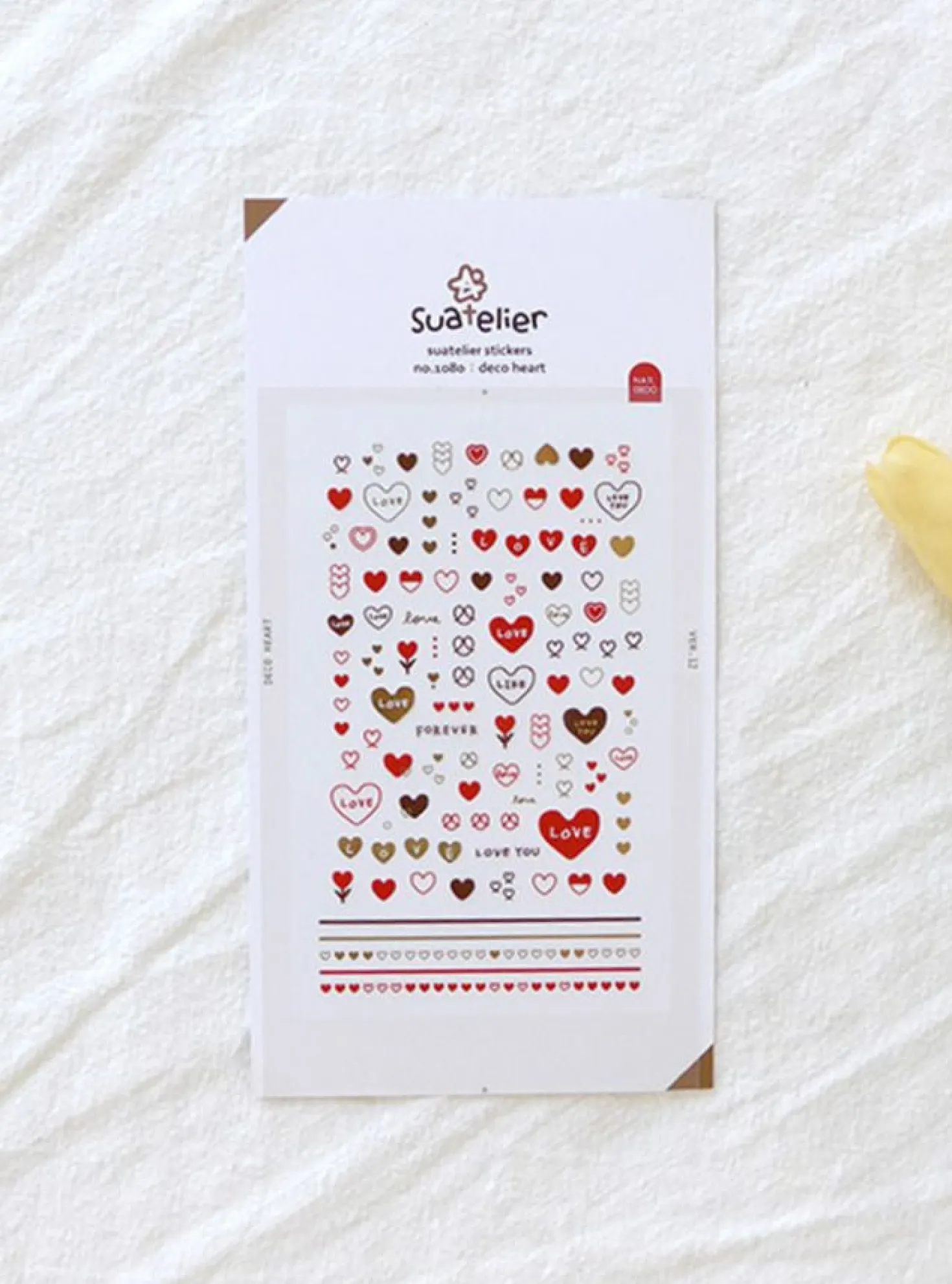 Heart Nail Deco Sticker