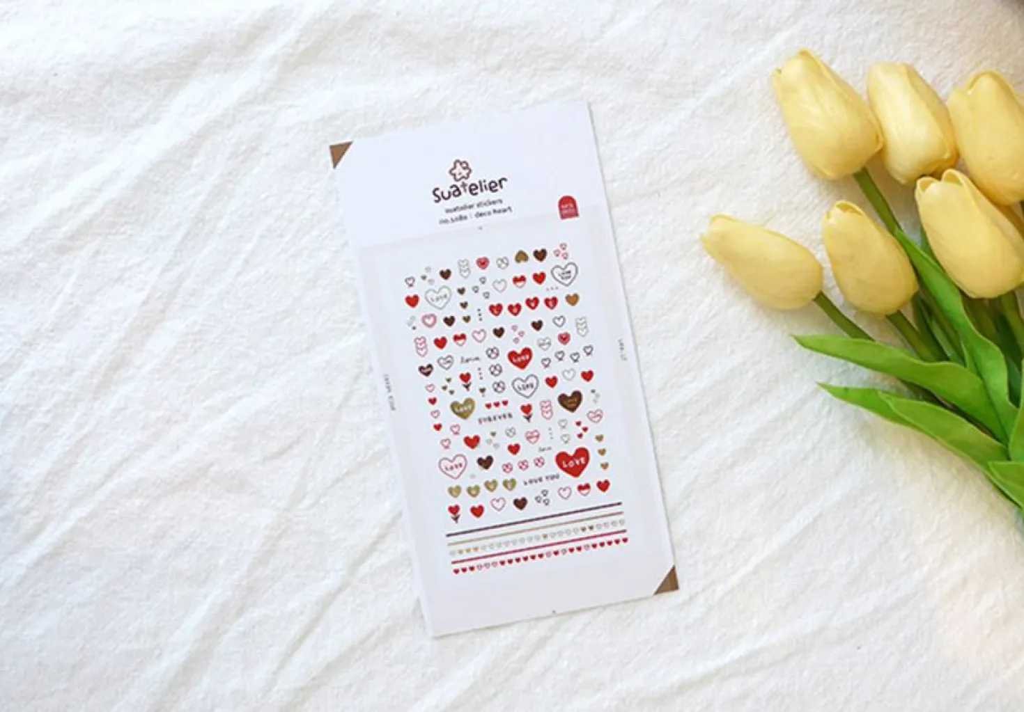 Heart Nail Deco Sticker