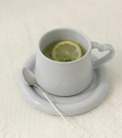 Heart Signal Mug & Saucer Set