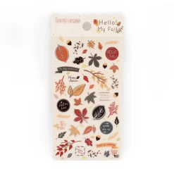 Hello Fall Petit Deco Sticker
