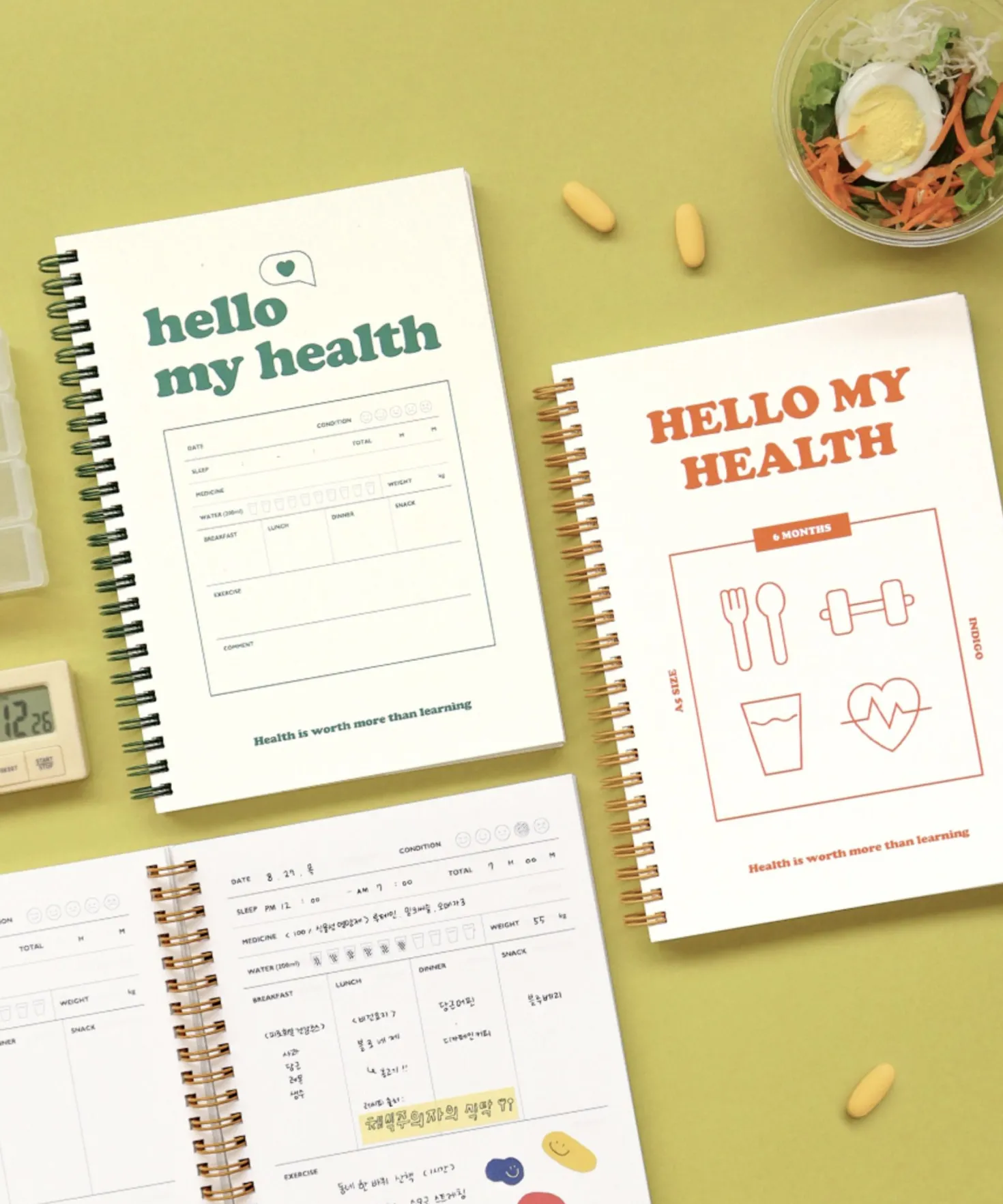 Hello My Health A5 Journal