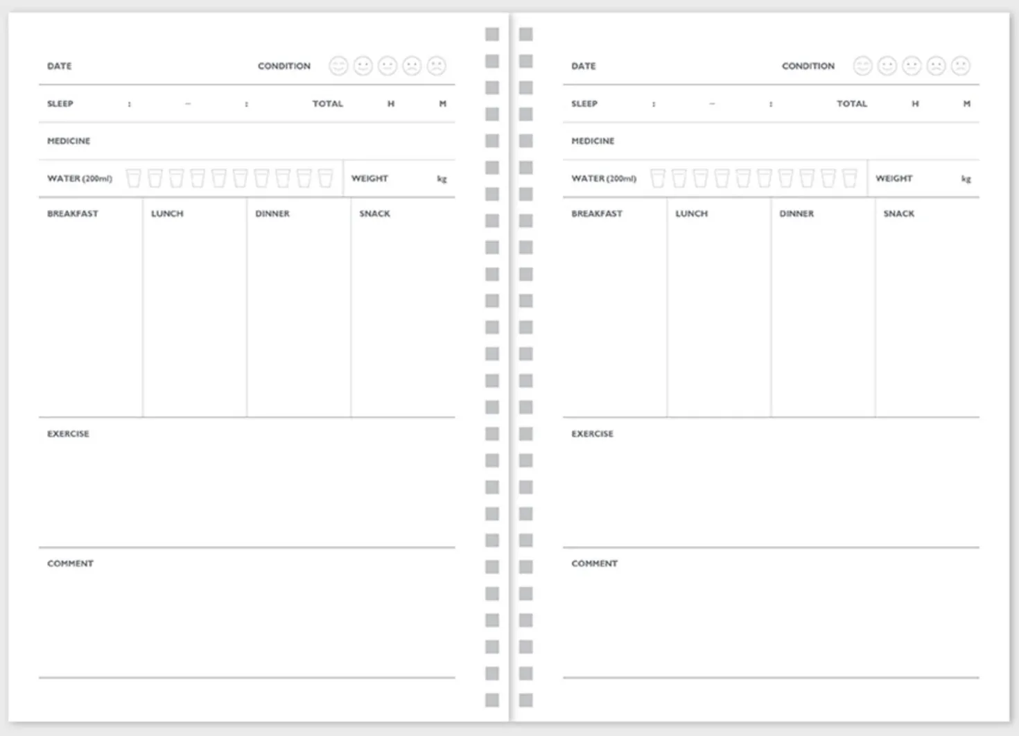 Hello My Health A5 Journal