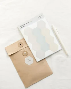 Hexagon Removable Index Sticker