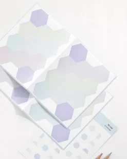 Hexagon Removable Index Sticker