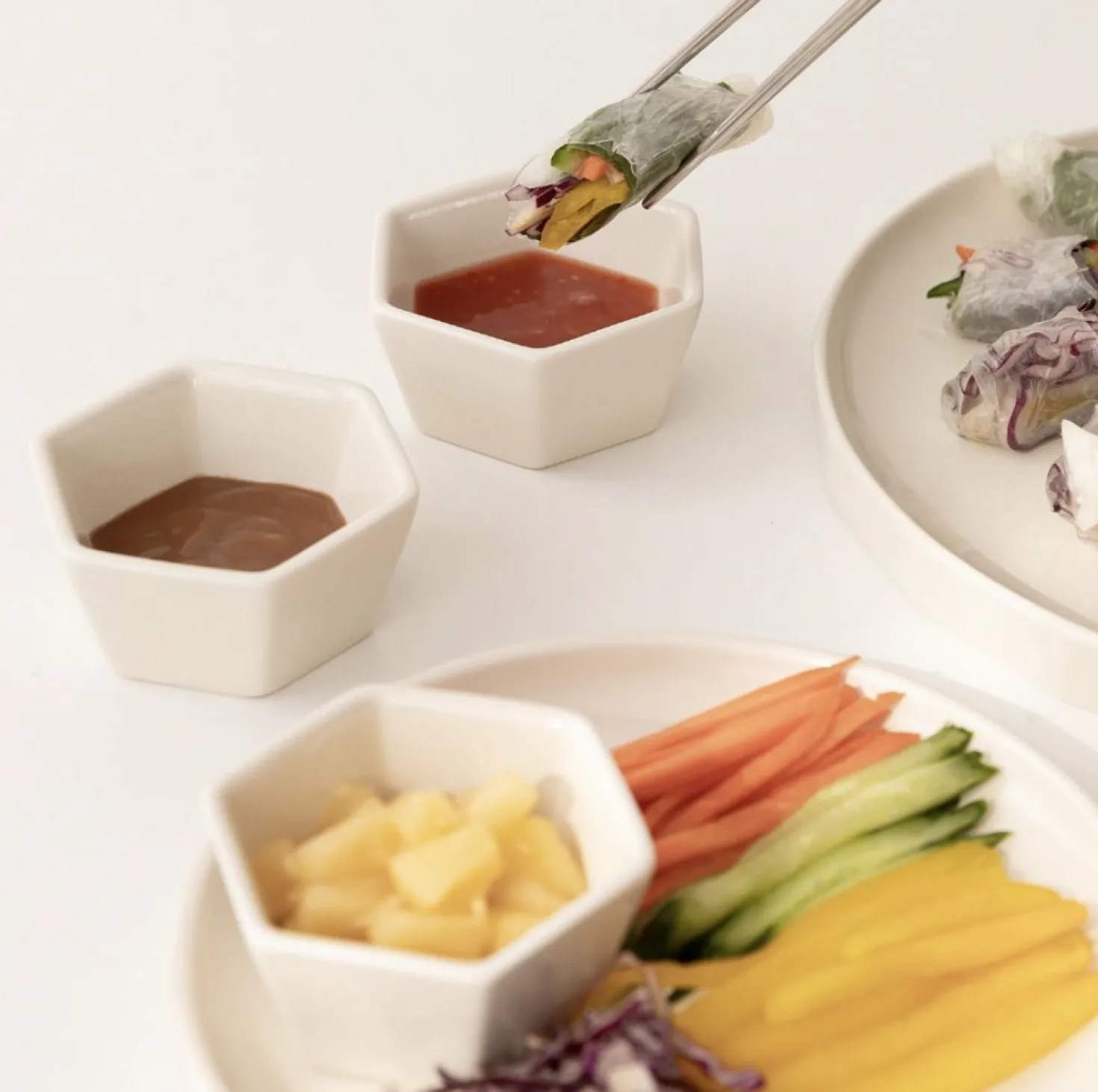 Hexagon Sauce Bowl