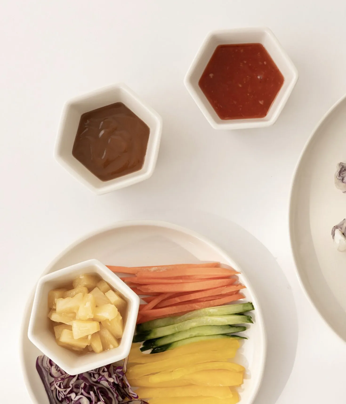 Hexagon Sauce Bowl