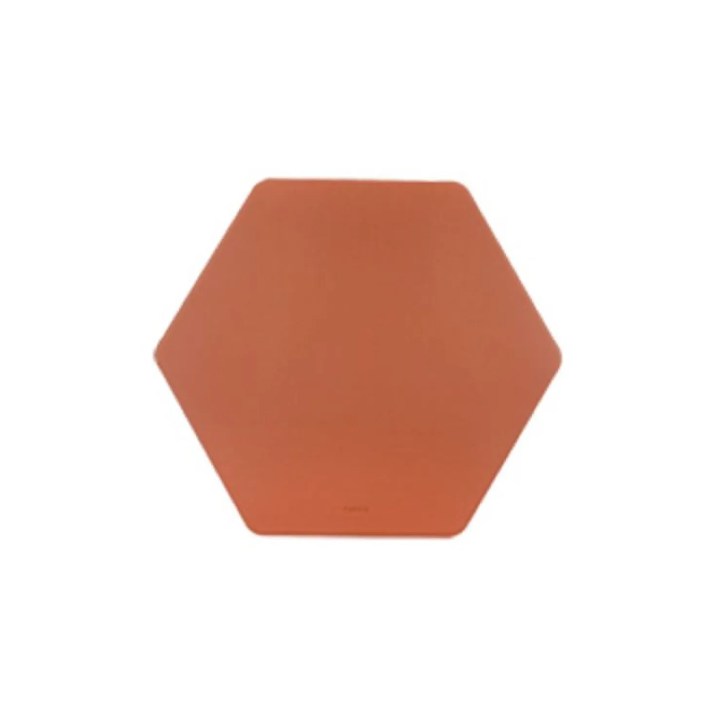 Hexagon Vegan Leather Mouse Pad