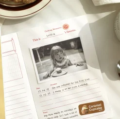 Homemade Cookbook Recipe Journal
