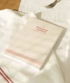 Homemade Cookbook Recipe Journal
