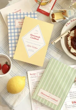 Homemade Cookbook Recipe Journal