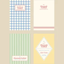 Homemade Cookbook Recipe Journal