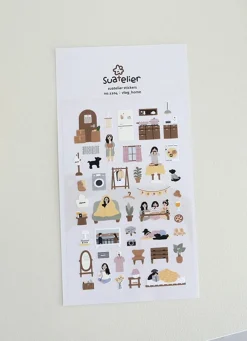 Home Vlog Deco Sticker