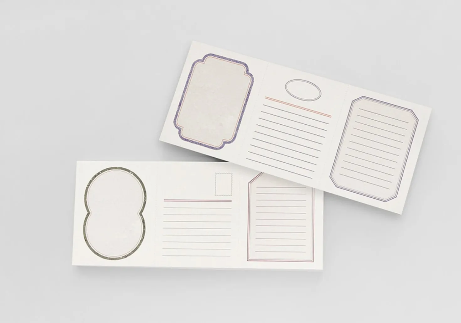 Horizontal Letter Memo Pad