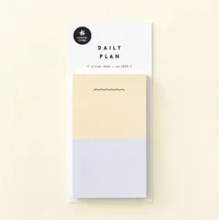 Hot Vanilla Daily Plan Sticky Note