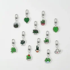 Houseplant Acrylic Key Ring