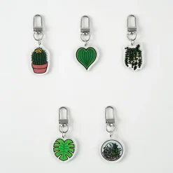 Houseplant Acrylic Key Ring