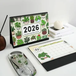 2026 Houseplant Large Spiral Calendar